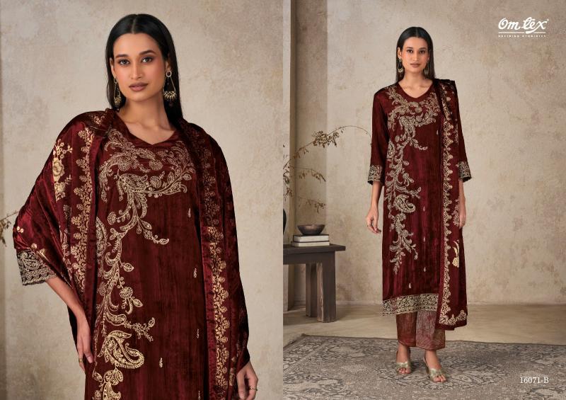Omtex ritha crush vol 43 wholesale dress material in dadar